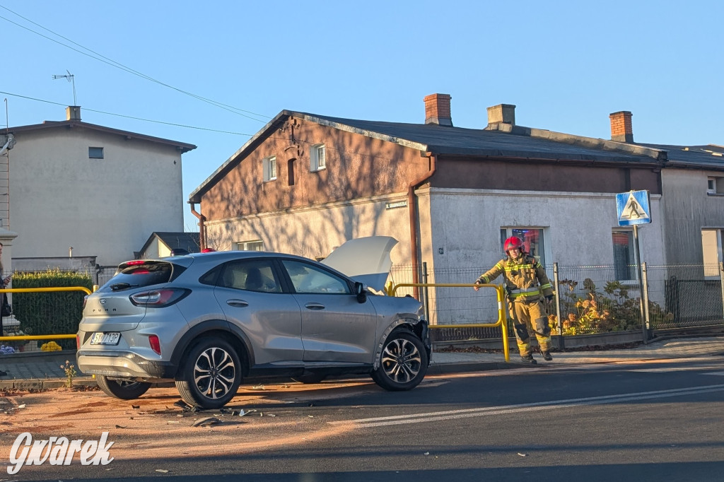 Tarnowskie Góry. 20-latek wymusił pierwszeństwo