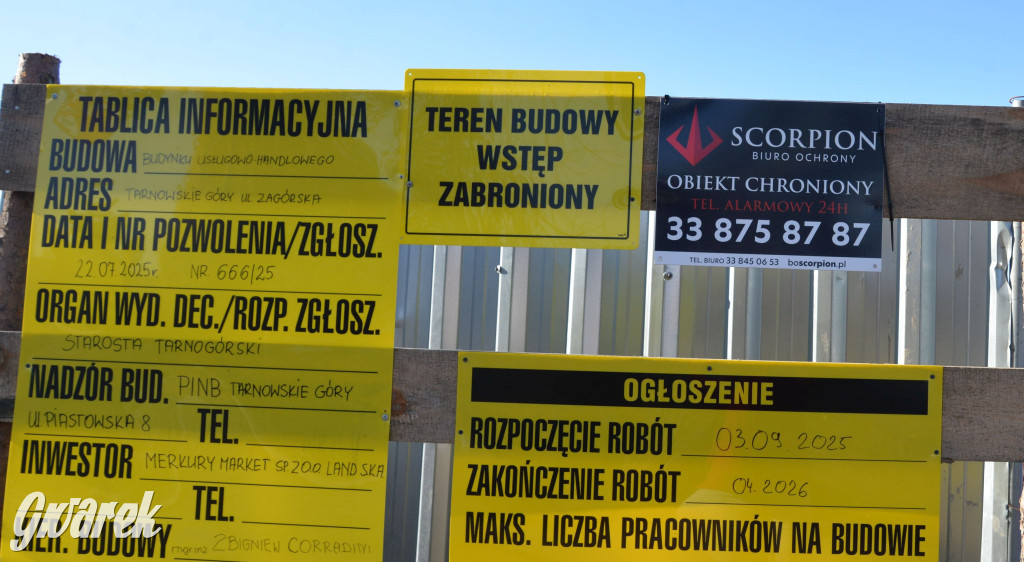 Tarnowskie Góry. Nowy market przy Zagórskiej