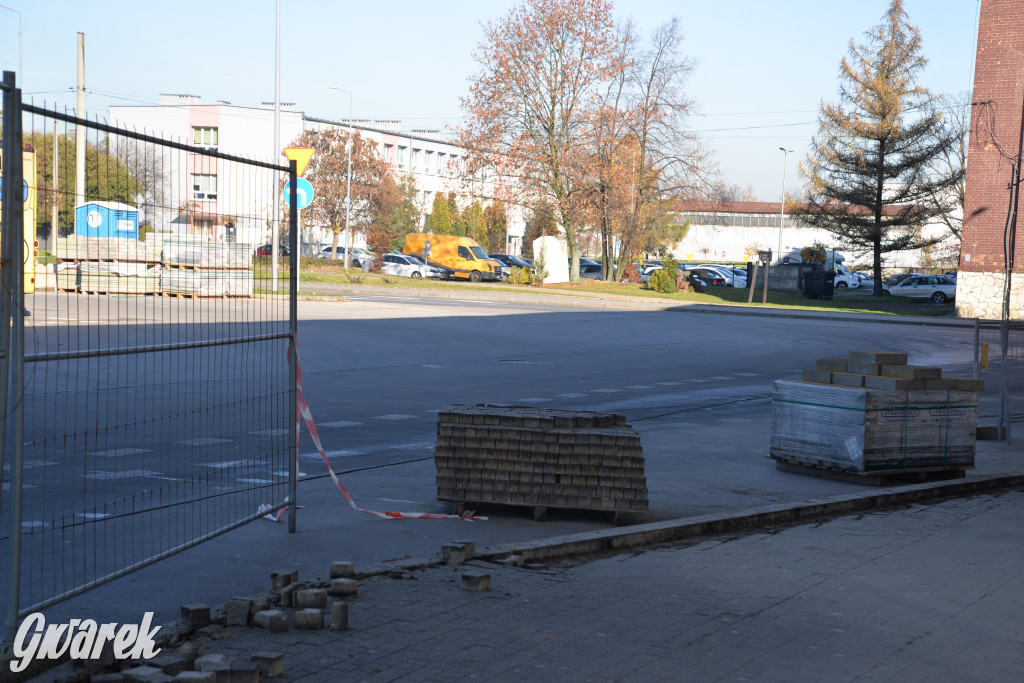 Prace na dworcu autobusowym w Tarnowskich Górach