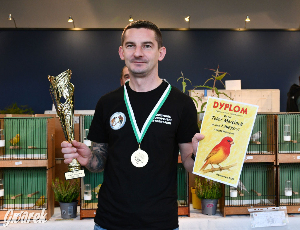 Radzionków. Kanarki i nie tylko, udana wystawa