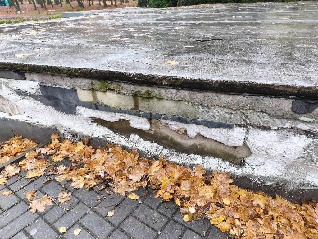 Tarnowskie Góry. Park Miejski – amfiteatr za muszlę