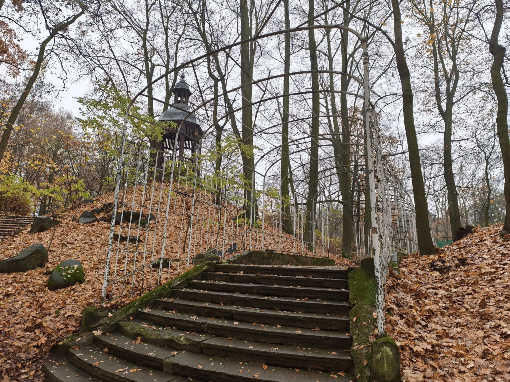 Tarnowskie Góry. Park Miejski – amfiteatr za muszlę