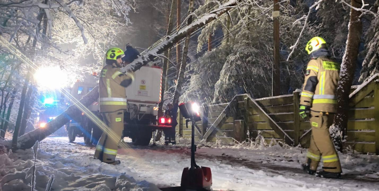 Powiat tarnogórski. Strażacy mieli pełne ręce roboty