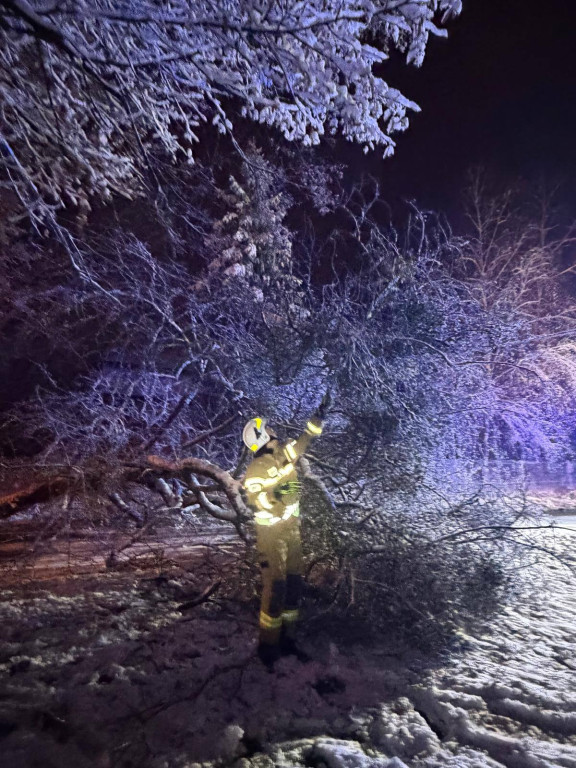 Powiat tarnogórski. Strażacy mieli pełne ręce roboty