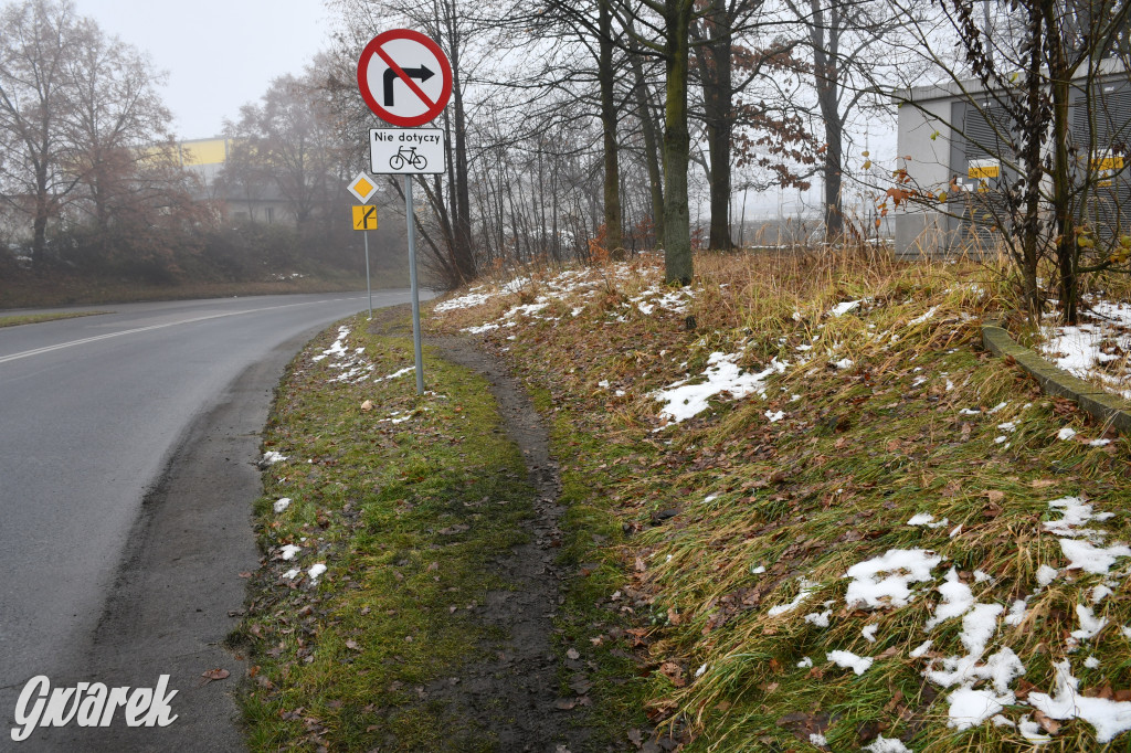 Będzie nowe rondo, wtedy będzie i chodnik
