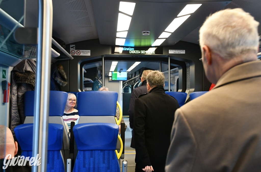 Pociąg specjalny przejechał przez Tarnowskie Góry