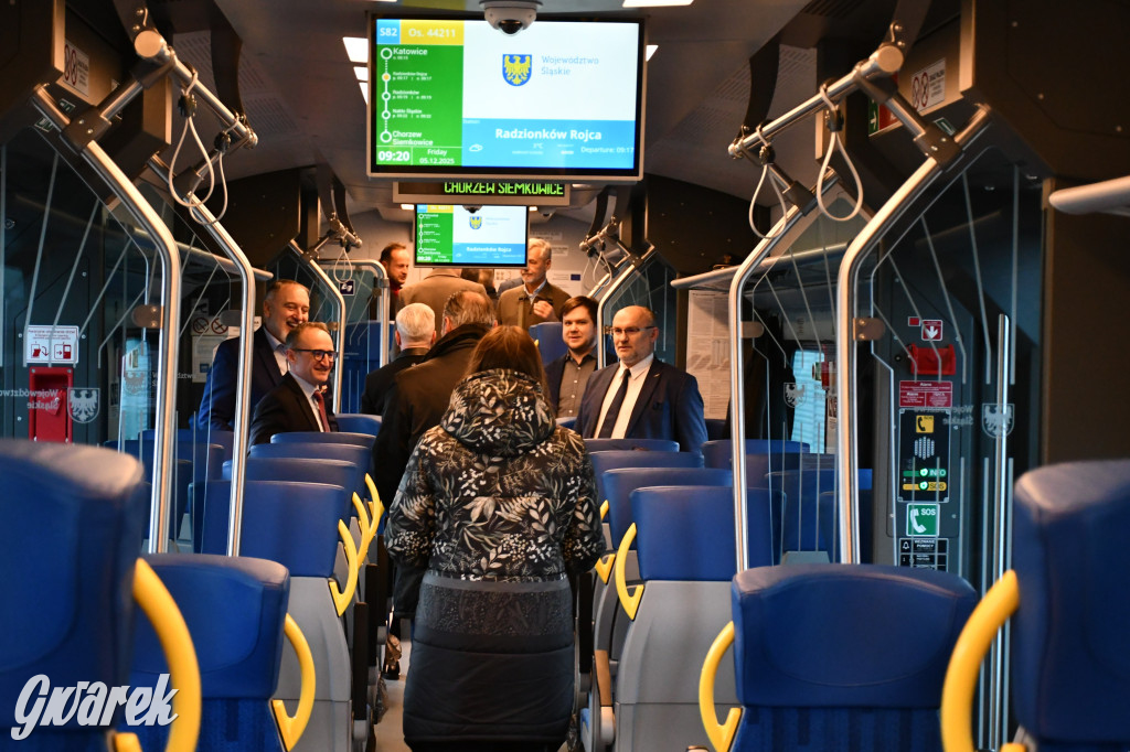 Pociąg specjalny przejechał przez Tarnowskie Góry