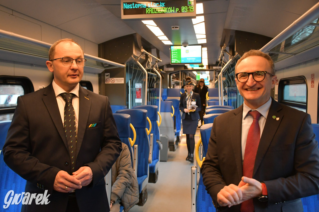 Pociąg specjalny przejechał przez Tarnowskie Góry