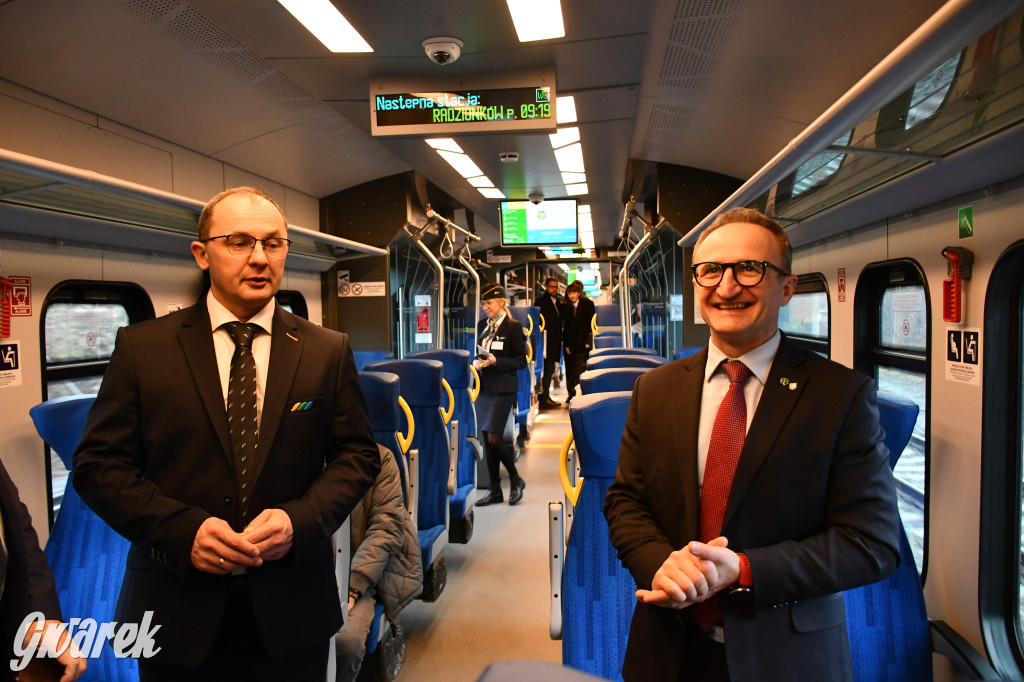 Pociąg specjalny przejechał przez Tarnowskie Góry