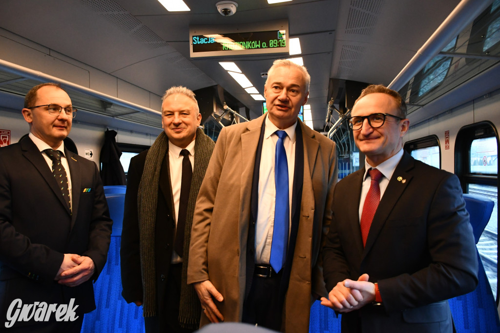 Pociąg specjalny przejechał przez Tarnowskie Góry