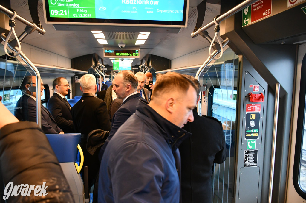 Pociąg specjalny przejechał przez Tarnowskie Góry