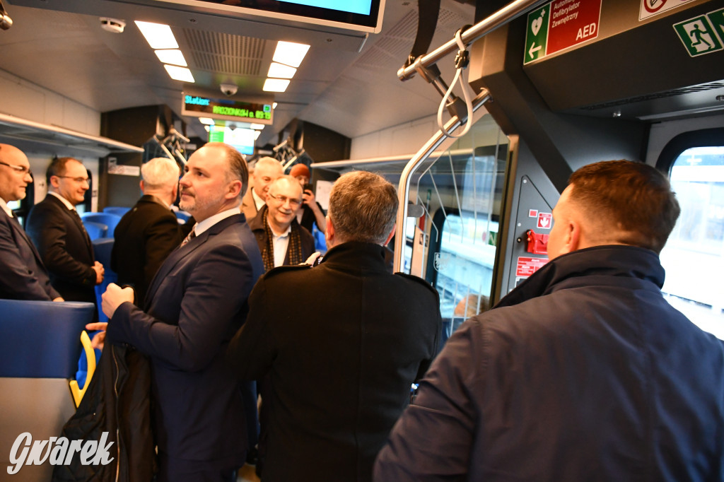 Pociąg specjalny przejechał przez Tarnowskie Góry