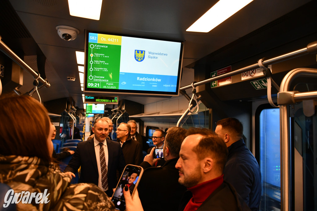 Pociąg specjalny przejechał przez Tarnowskie Góry