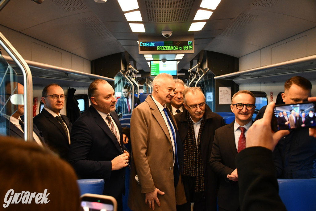 Pociąg specjalny przejechał przez Tarnowskie Góry