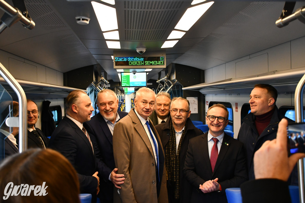 Pociąg specjalny przejechał przez Tarnowskie Góry