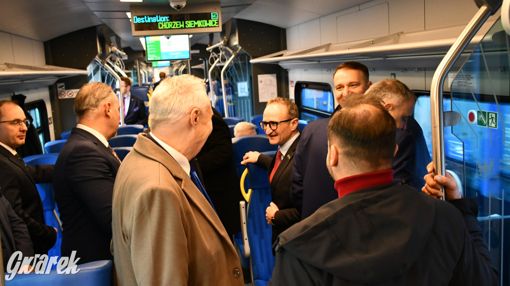 Pociąg specjalny przejechał przez Tarnowskie Góry