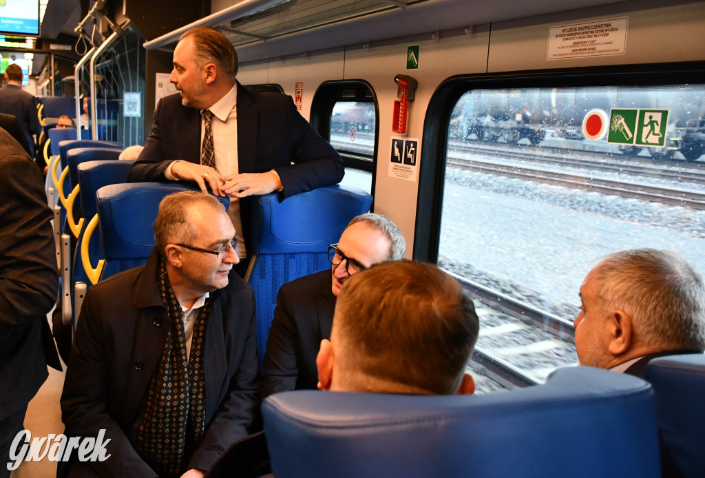 Pociąg specjalny przejechał przez Tarnowskie Góry