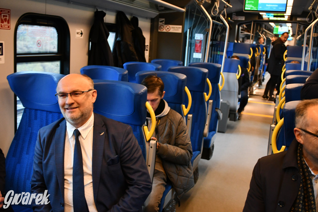 Pociąg specjalny przejechał przez Tarnowskie Góry