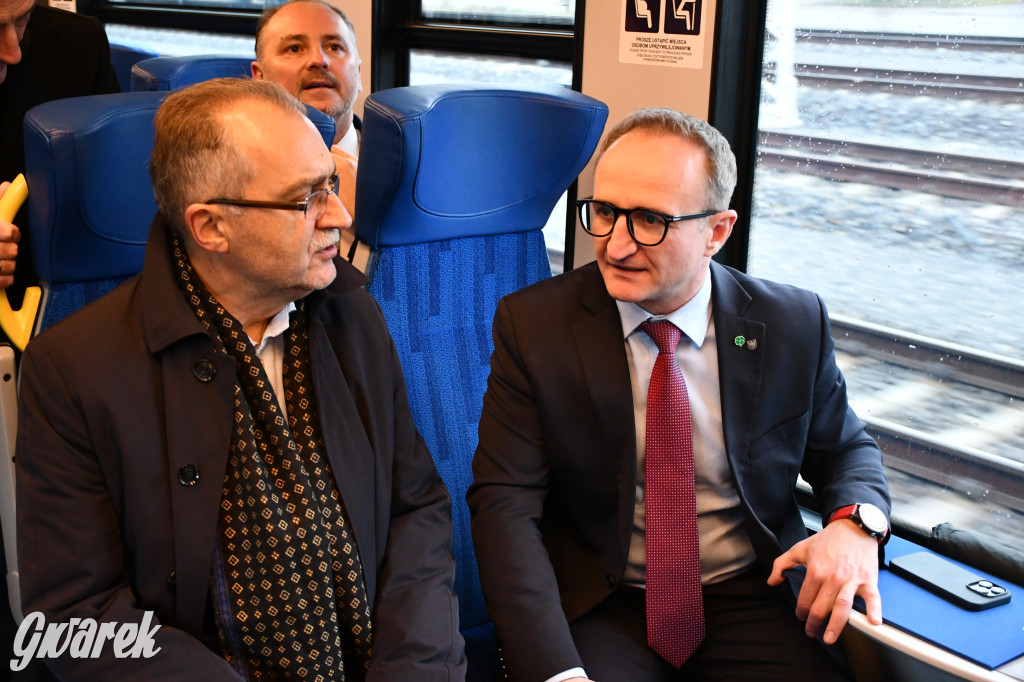 Pociąg specjalny przejechał przez Tarnowskie Góry