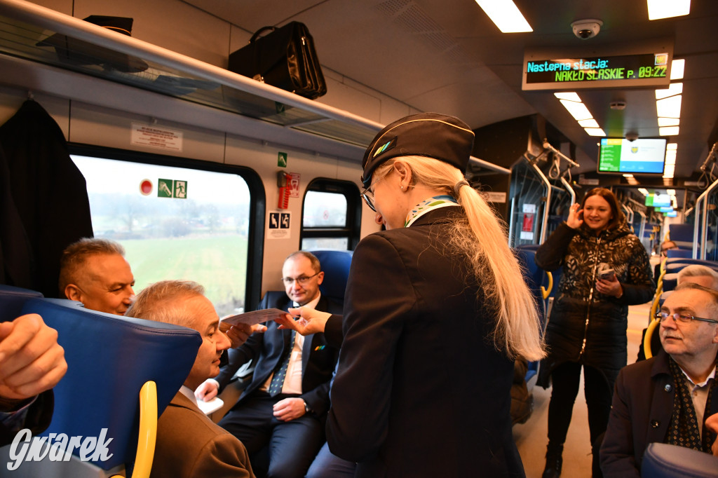 Pociąg specjalny przejechał przez Tarnowskie Góry