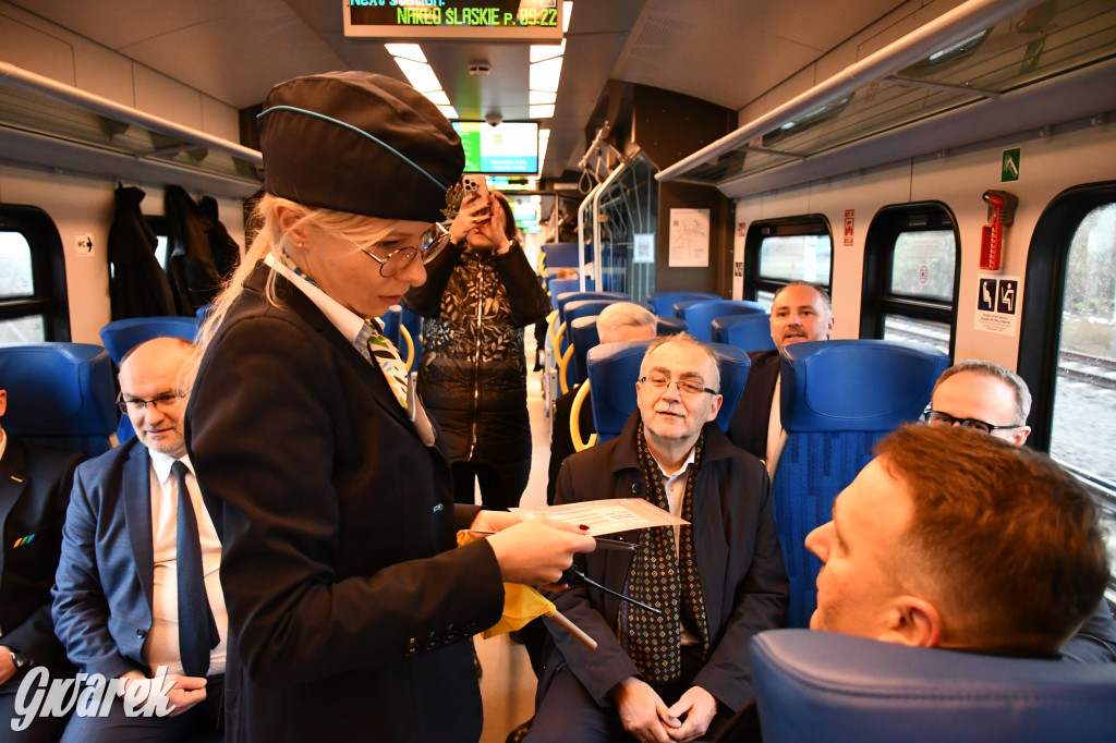 Pociąg specjalny przejechał przez Tarnowskie Góry