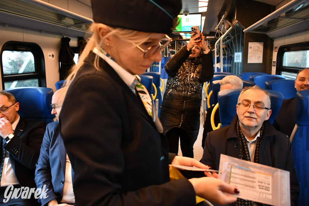 Pociąg specjalny przejechał przez Tarnowskie Góry