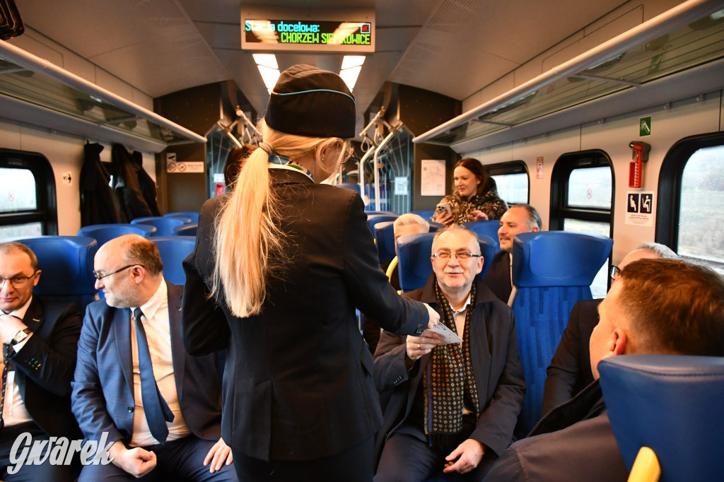 Pociąg specjalny przejechał przez Tarnowskie Góry
