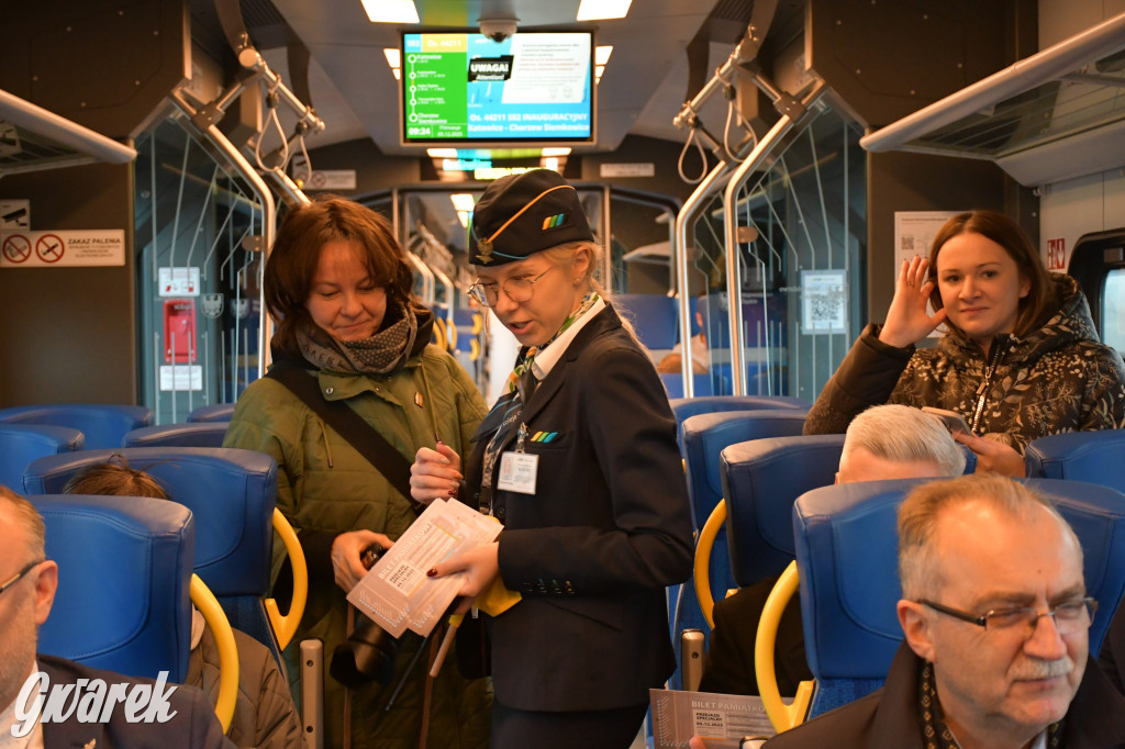 Pociąg specjalny przejechał przez Tarnowskie Góry