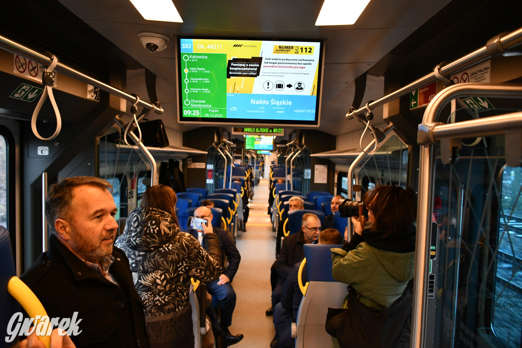 Pociąg specjalny przejechał przez Tarnowskie Góry