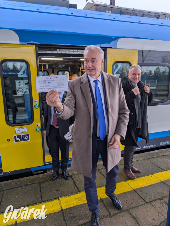 Pociąg specjalny przejechał przez Tarnowskie Góry