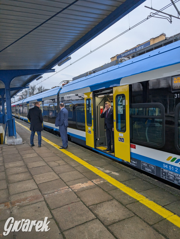 Pociąg specjalny przejechał przez Tarnowskie Góry