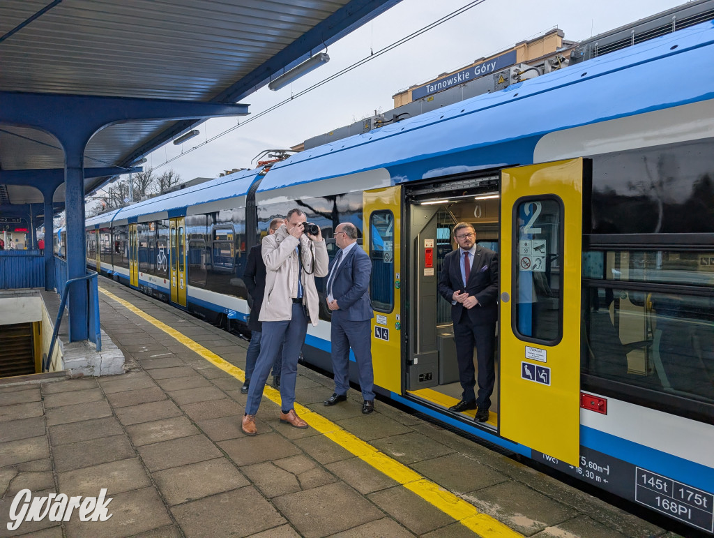 Pociąg specjalny przejechał przez Tarnowskie Góry
