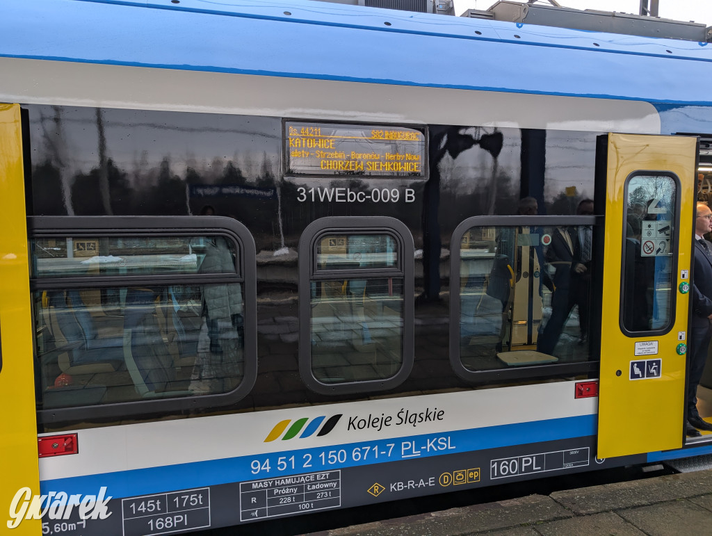 Pociąg specjalny przejechał przez Tarnowskie Góry