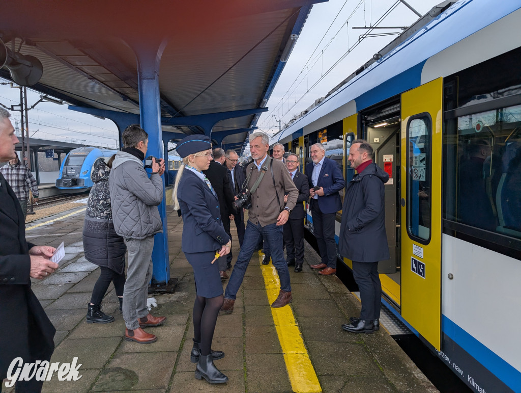 Pociąg specjalny przejechał przez Tarnowskie Góry