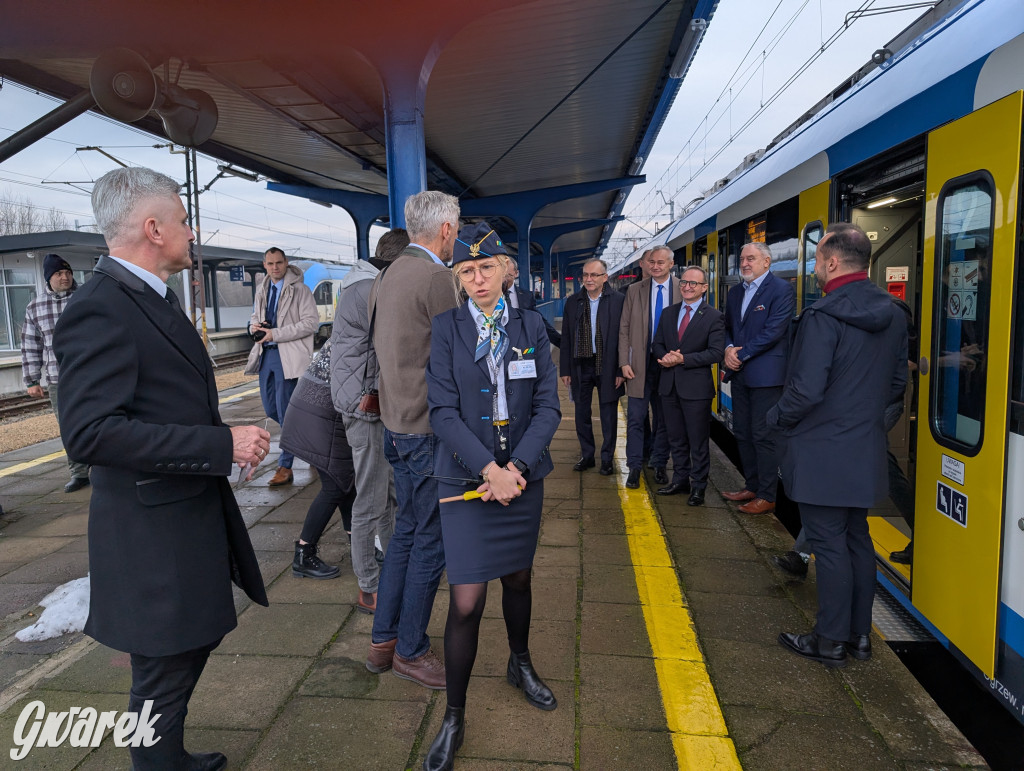 Pociąg specjalny przejechał przez Tarnowskie Góry