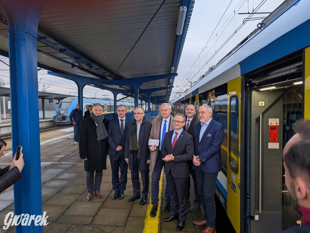 Pociąg specjalny przejechał przez Tarnowskie Góry