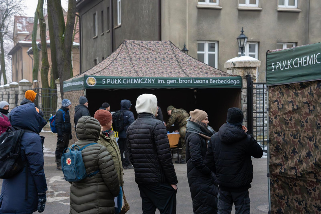 Wojsko szkoli. Zajęcia dla cywilów w 5 Pułku Chemicznym