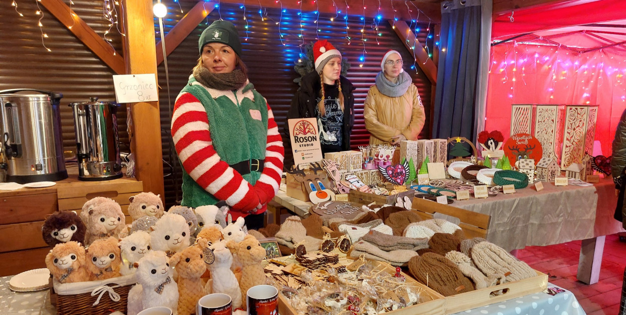 Kameralnie, z alpakami. Połomski jarmark