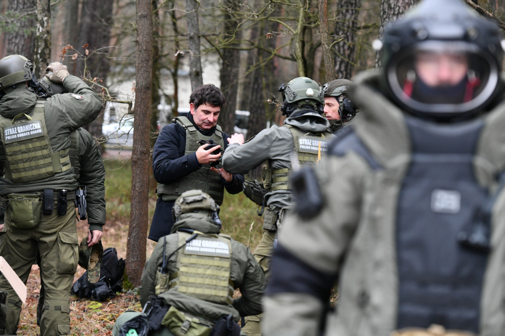 Wybuchy w Nitroergu. Strażnicy graniczni w akcji