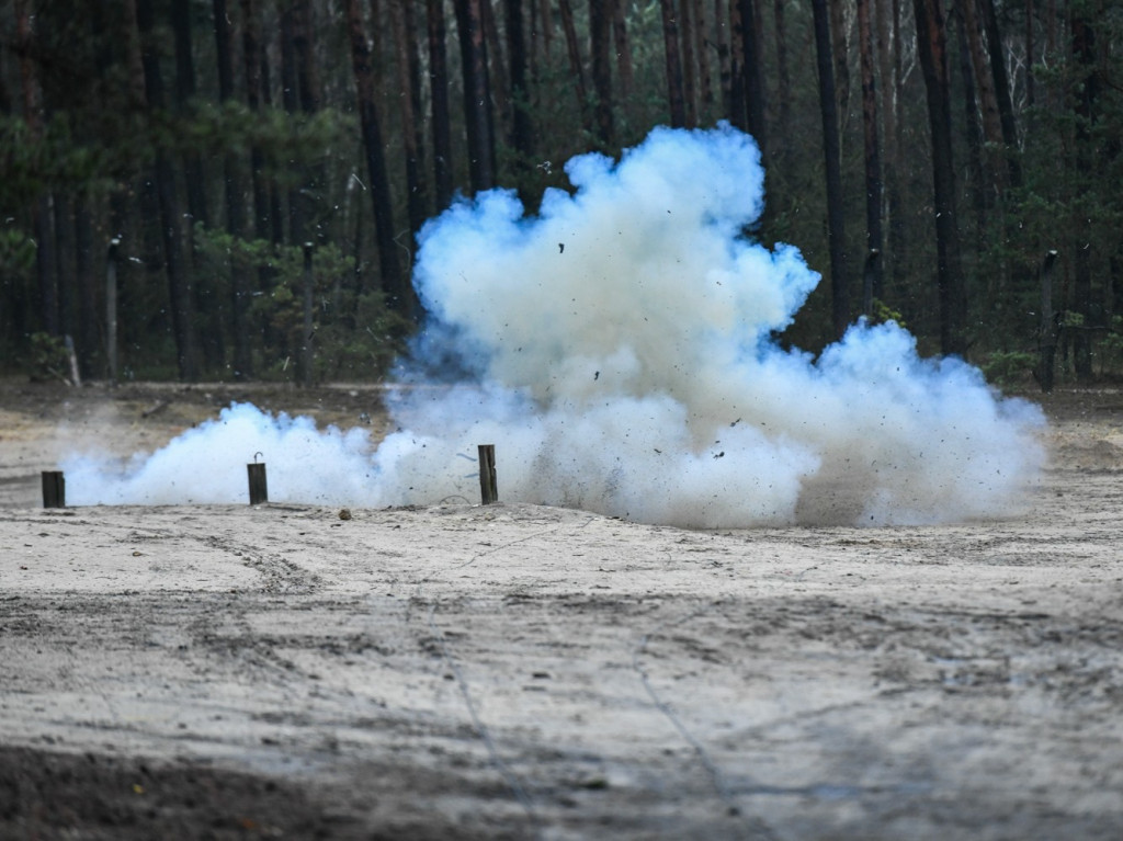 Wybuchy w Nitroergu. Strażnicy graniczni w akcji