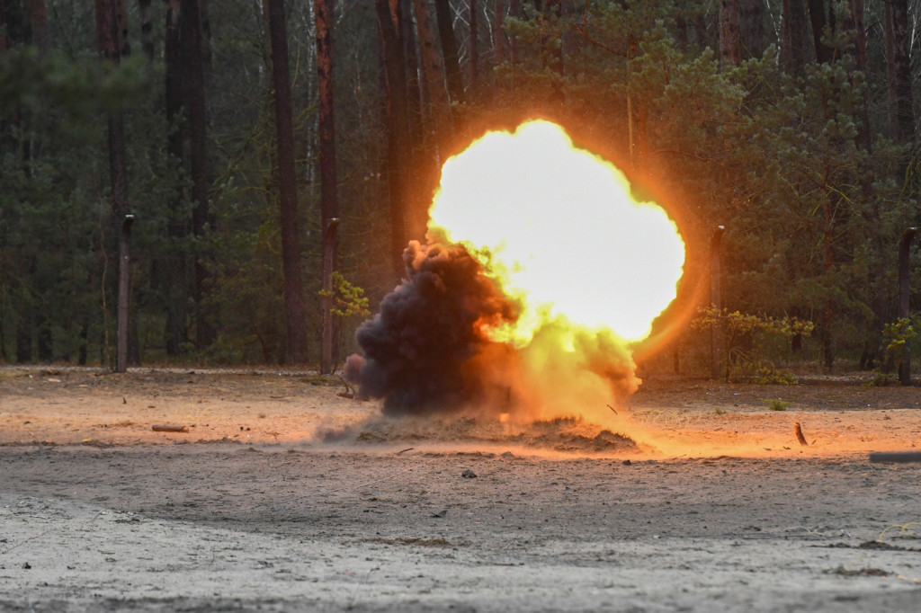 Wybuchy w Nitroergu. Strażnicy graniczni w akcji