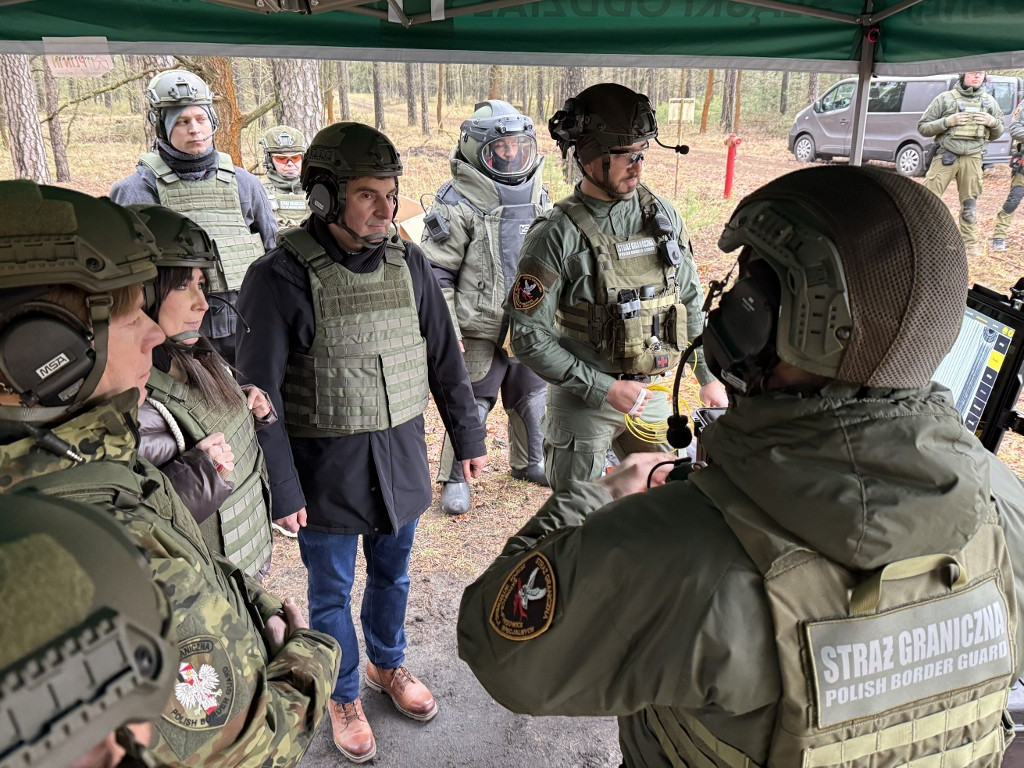 Wybuchy w Nitroergu. Strażnicy graniczni w akcji