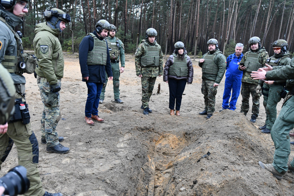 Wybuchy w Nitroergu. Strażnicy graniczni w akcji