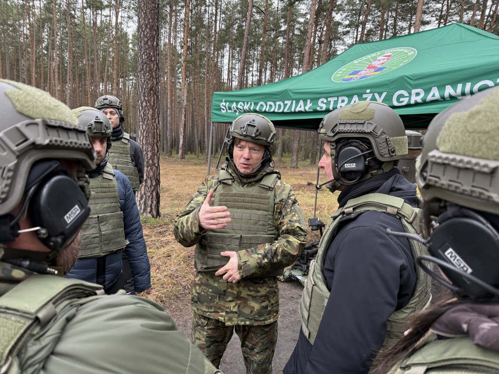 Wybuchy w Nitroergu. Strażnicy graniczni w akcji