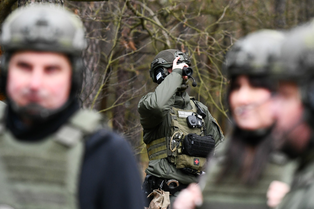 Wybuchy w Nitroergu. Strażnicy graniczni w akcji