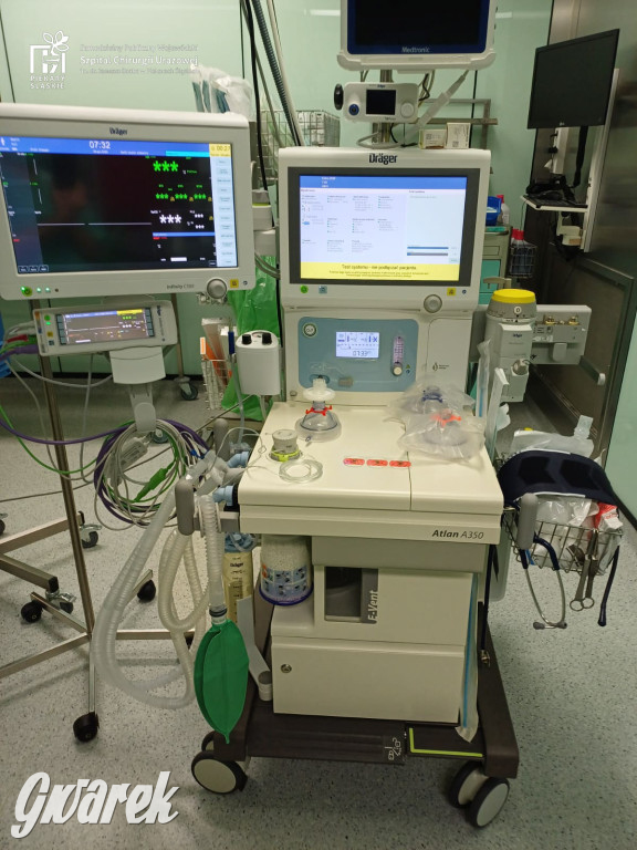 Urazówka chwali się nowym sprzętem