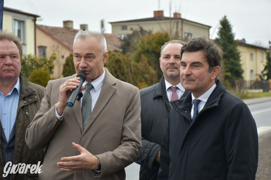 Oficjalne oględziny wyremontowanej ul. Wolności w Zbrosławicach