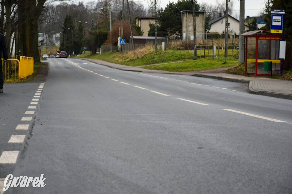 Oficjalne oględziny wyremontowanej ul. Wolności w Zbrosławicach