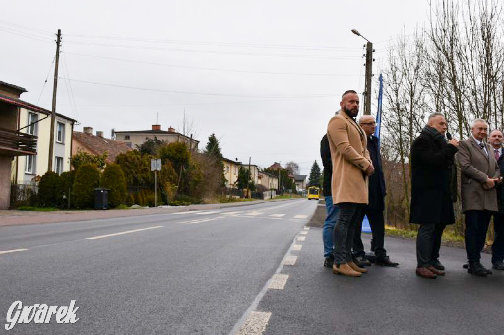 Oficjalne oględziny wyremontowanej ul. Wolności w Zbrosławicach