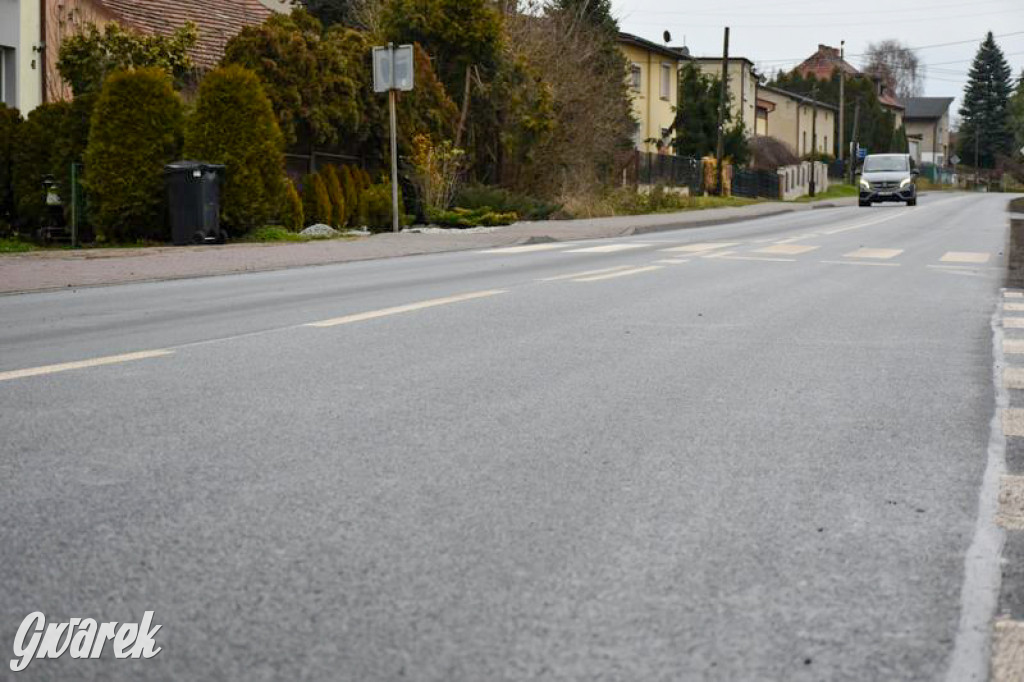 Oficjalne oględziny wyremontowanej ul. Wolności w Zbrosławicach